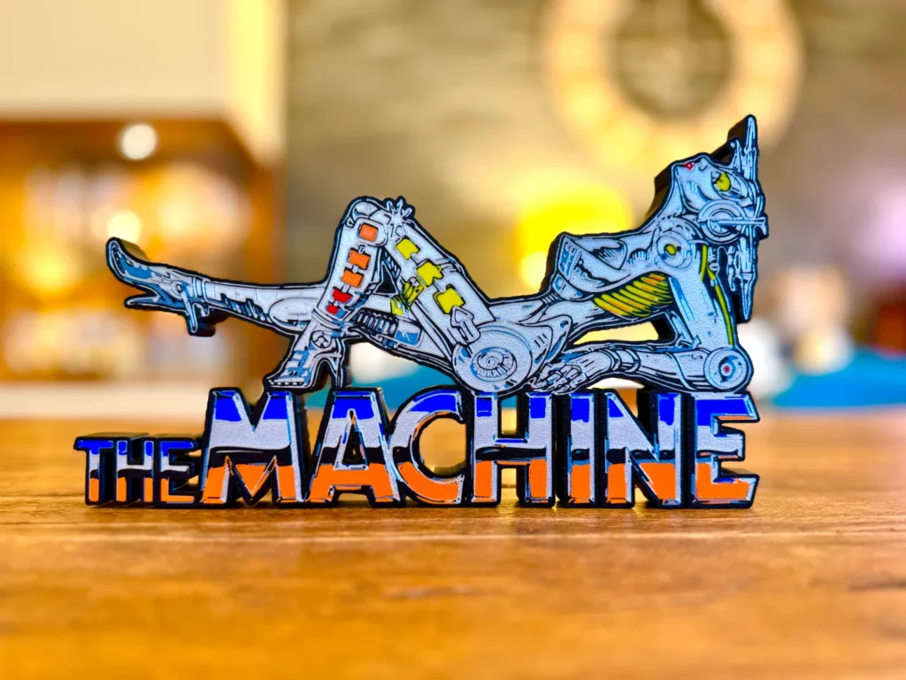 The Machine Bride of Pinbot Topper