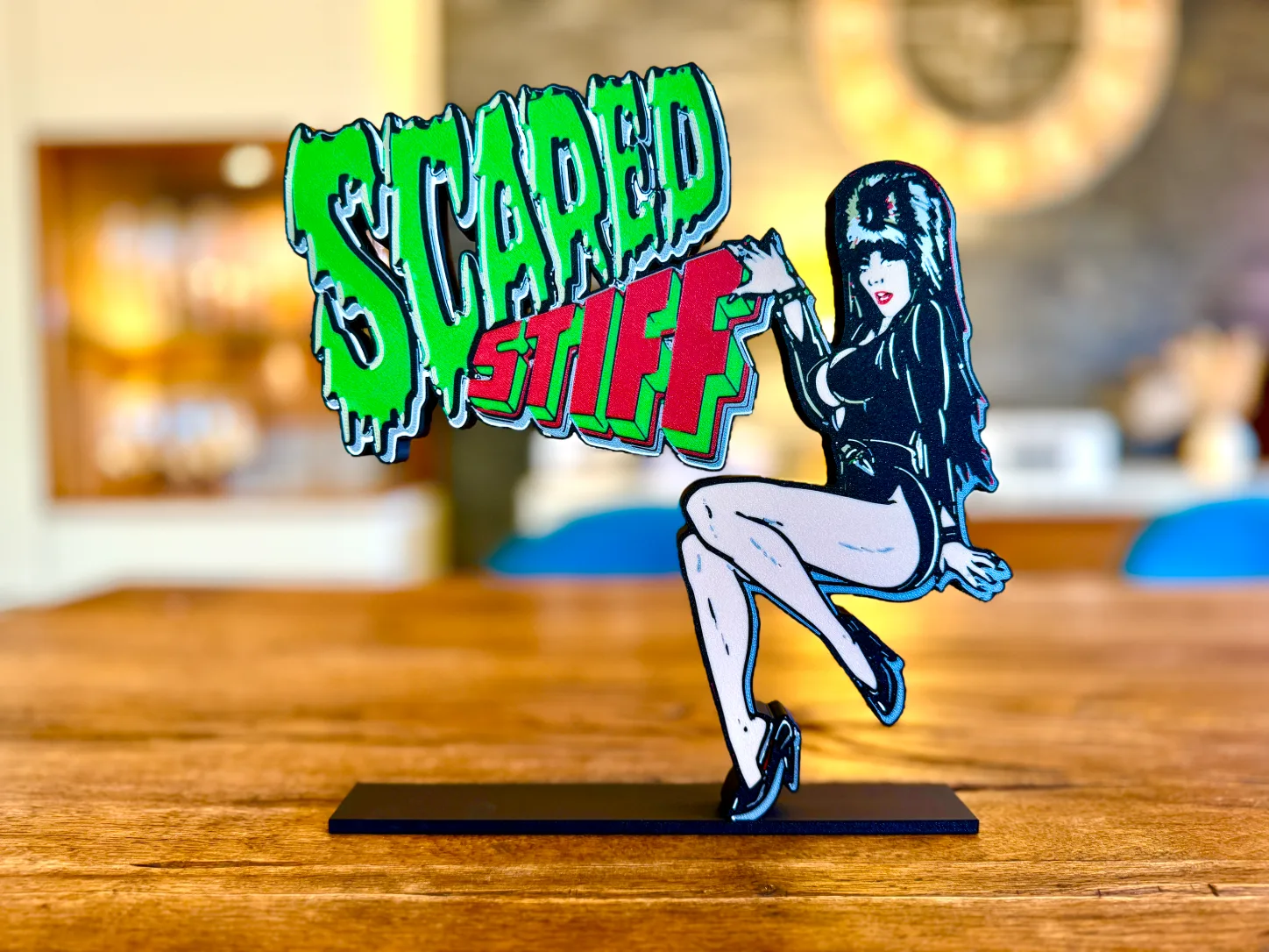 Scared Stiff Elvira Topper Bally – Bild 2