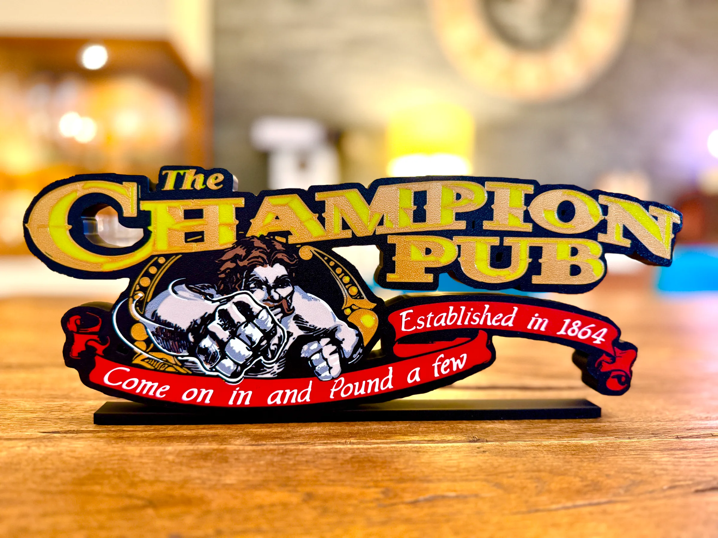 Champion Pub Topper für Bally – Bild 2