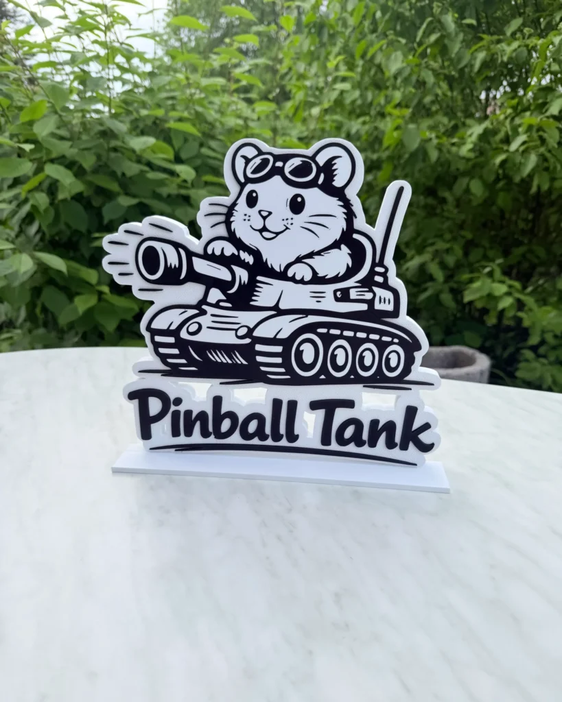 Pinball Tank Topper