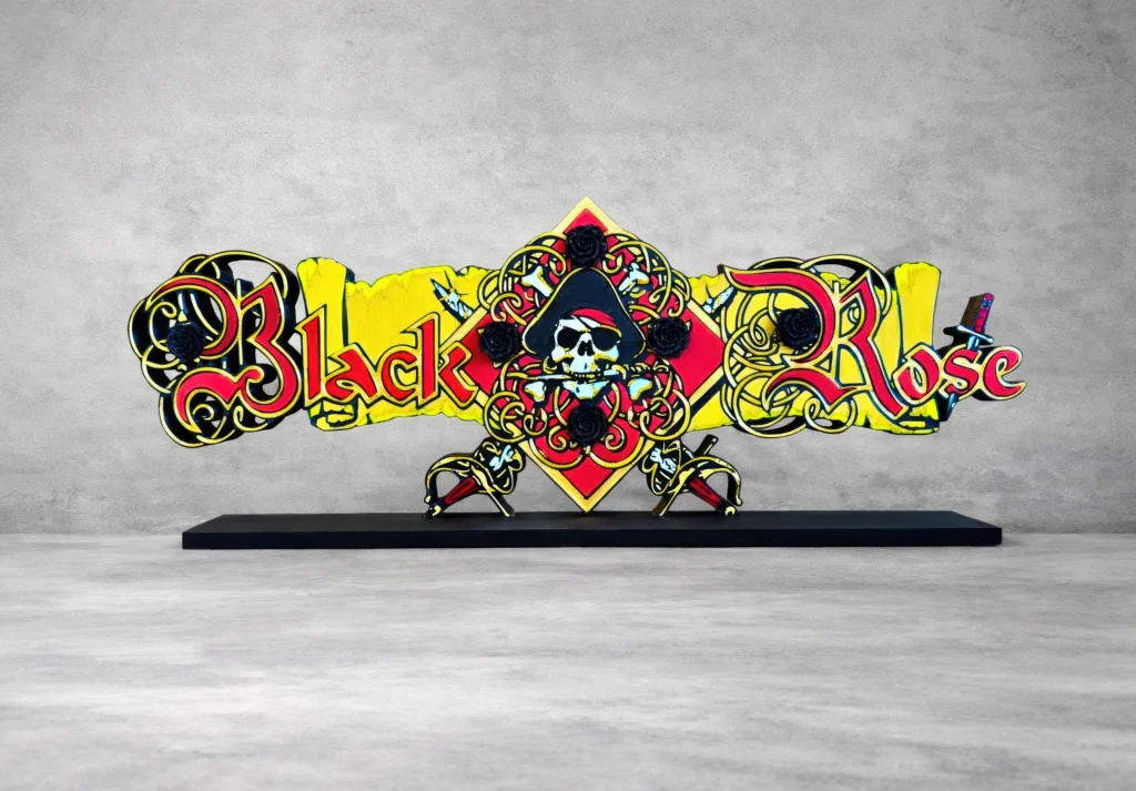 The Black Rose Topper für Bally