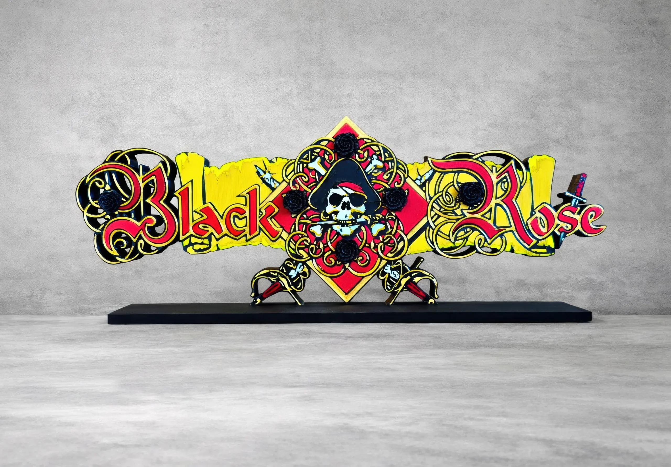 The Black Rose Topper für Bally