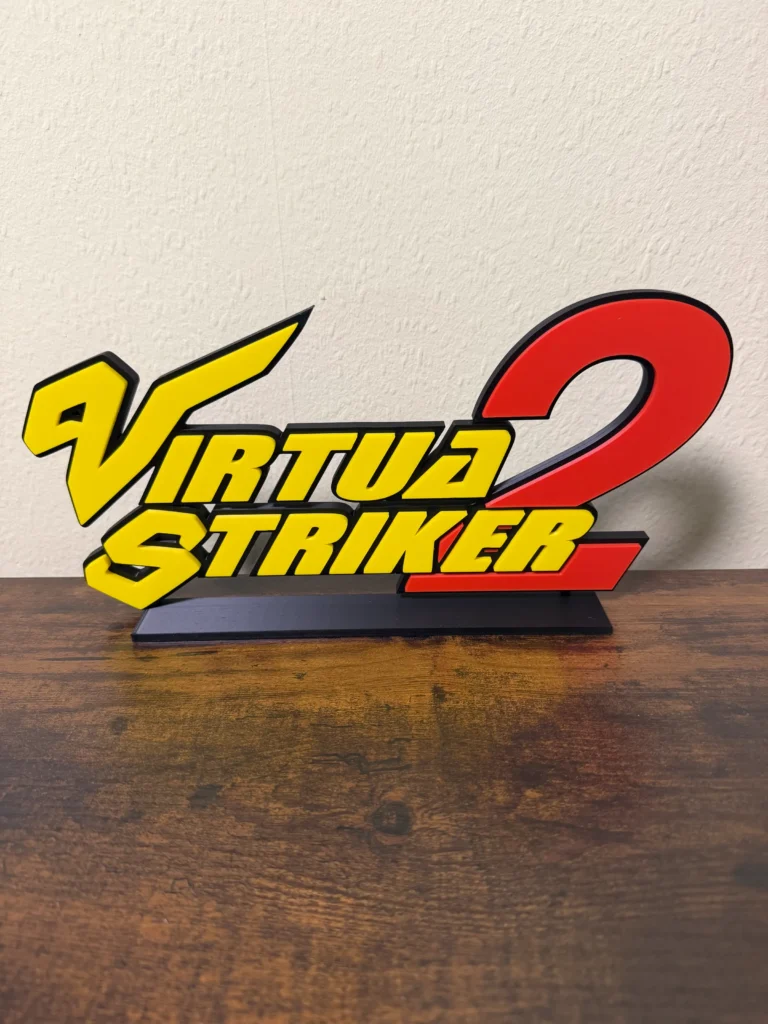 Virtua Striker 2 Topper Aufsteller Arcade