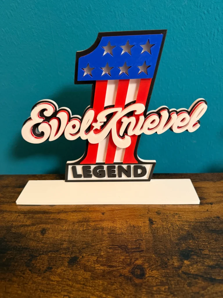 Evel Knievel Topper für Bally