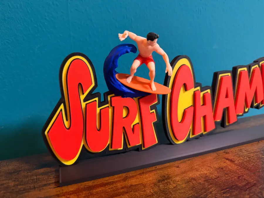 Surf Champ Topper für Gottlieb – Bild 2
