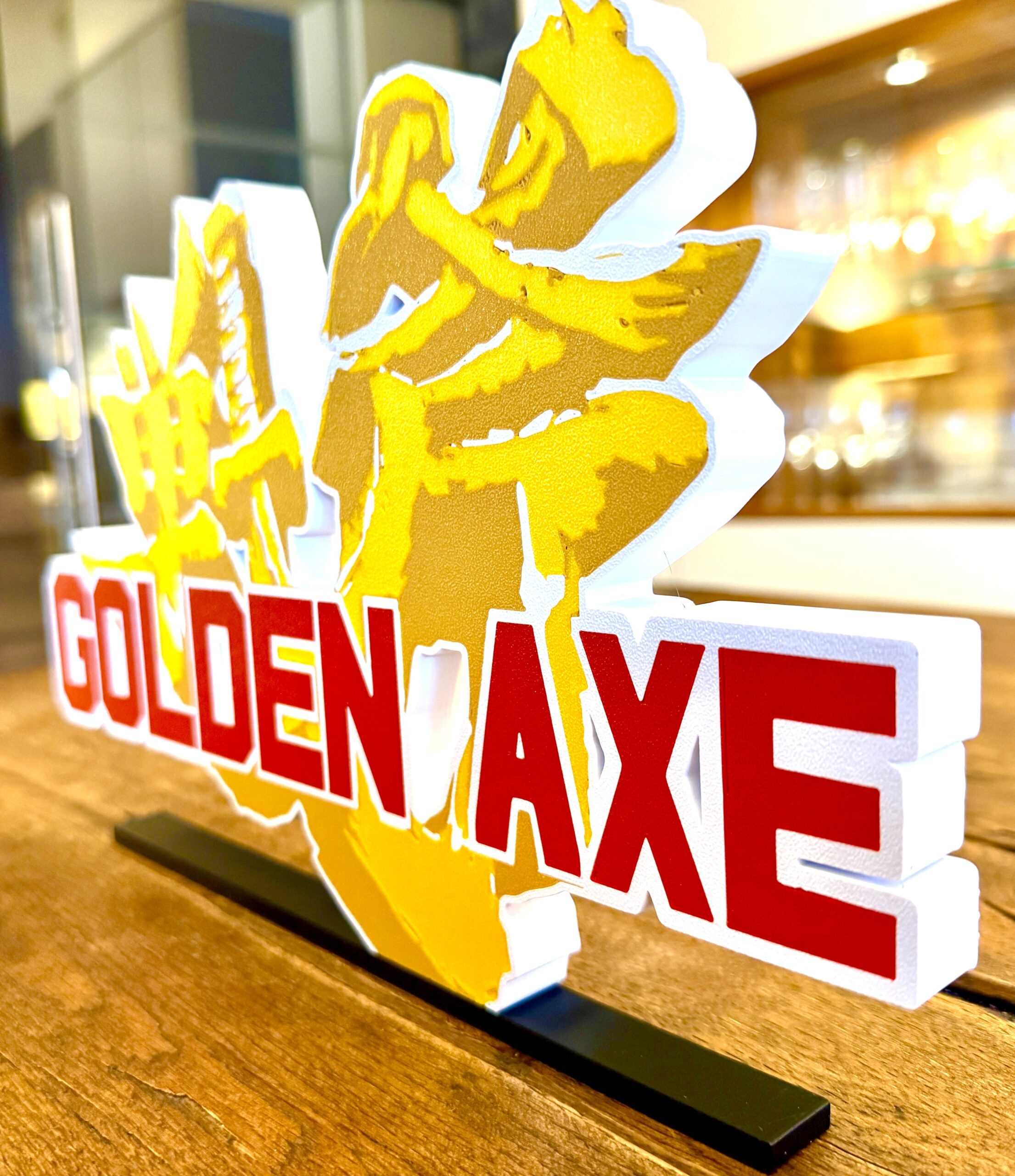 Golden Axe Arcade Aufsteller Topper – Bild 2